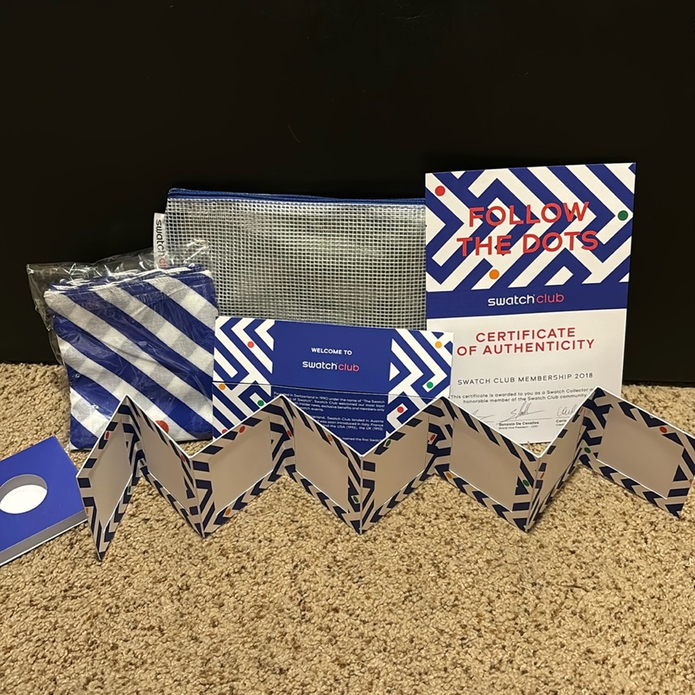 NEW Swatch Club Welcome Gift 2018